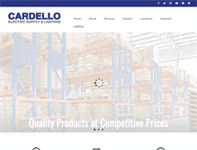 Tablet Screenshot of cardello.com